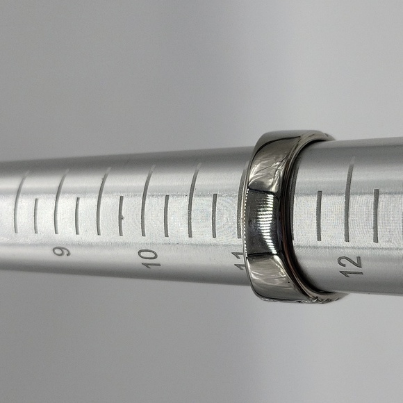 470- Yellow Cubic Zirconia Handmade Men's Ring Size 11 NWT - Picture 8 of 8